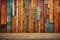 Wood aged art architecture texture abstract block stack on the wall for background, Abstract colorful wood texture for backdrop.