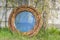 Wood Aluminum composite round oval window