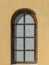 Wood arched window