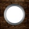 Wood background with porthole