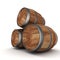 Wood barrel