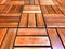 Wood Batten Tiled Floor