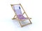 Wood beach chair with 500 euro