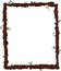 Wood Branch Brown Frame Border