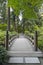 Wood Bridge at Japanese Garden