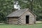 Wood Cabin in Valley Forge Pennsylvania from Revolutionary War