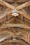 Wood carved ceiling