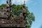 Wood carving detail at Shwenandaw monastery in Mandalay, Myanmar