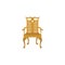 Wood chair icon, furniture company