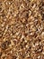 Wood chips background / texture