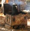 Wood Cooking Stove.