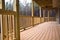 Wood Deck/Porch on House