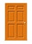 Wood Door Illustration