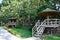 Wood finish cement garden Gazebo in Latguri Forest resort