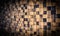 Wood geometric background