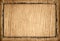 Wood grungy background frame