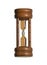 Wood hourglass