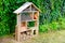 Wood insect house decorative bug wooden hotel ladybird bee home for house garden to butterfly hibernation and ecological gardening