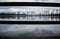 Wood Jetty by the Water Sky Clouds Pier Lake Trees Forest