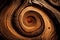 Wood larch texture of cut tree trunk, close-up. Wooden pattern