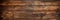 Wood long planks texture background, vintage brown wooden boards of old barn wall. Panoramic wide banner. Theme of rustic design,