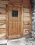 Wood main door