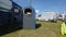 Wood pellet burners at the National Ploughing Championships Co Carlow Ireland 19-09-19