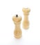 Wood pepper mill and salt shaker