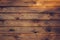 Wood plank background. Rustic closeup of wooden grunge texture. Dark wooden table. Brown surface in vintage style. Wooden table su