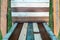 Wood planks, multicolor effective wood texture, Old wooden planks in multi-pastel colours with vintage style for background and