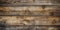 Wood planks texture background, dark rough wooden wall of old barn, generative AI