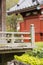 Wood Railing at Senso-ji Temple