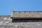 Wood roofing pattern detail