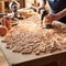 Wood Router Carving Intricate Patterns