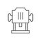 Wood router line outline icon