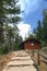 Wood Rustic Building in Beautiful Setting