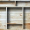 Wood shelf, grunge industrial interior