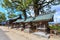 Wood shrines in Dazaifu Tenmangu area