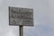 Wood sign at the top of Salkantay mountain in Peru