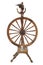 Wood spinning wheel