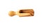 Wood Spoon Olive Wooden Spoon Isolated Clipping Path Included