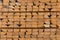 Wood stack texture storage timber wooden materials lumber industry stock background natural plank