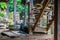 The Wood Stairs/ Wooden stair of traditional house