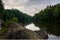 Wood Texture to Beautiful Reflective Water Landscape on BÃ¤rensee, Stuttgart