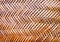 Wood texture weaving seamless patterns of bamboo crafts brown background