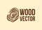 Wood and timber texture symbol