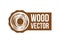 Wood and timber texture symbol logo