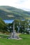 Wood Trebuchet on the Grounds Outside of Urquhart Castle