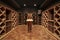 Wood wine cellar