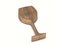 Wood wine glass symbol
